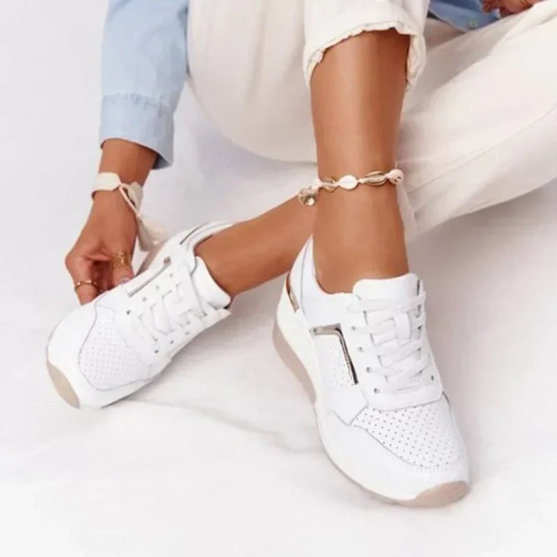 Drune | Plattform Sneaker Damen - leichte Freizeitschuhe