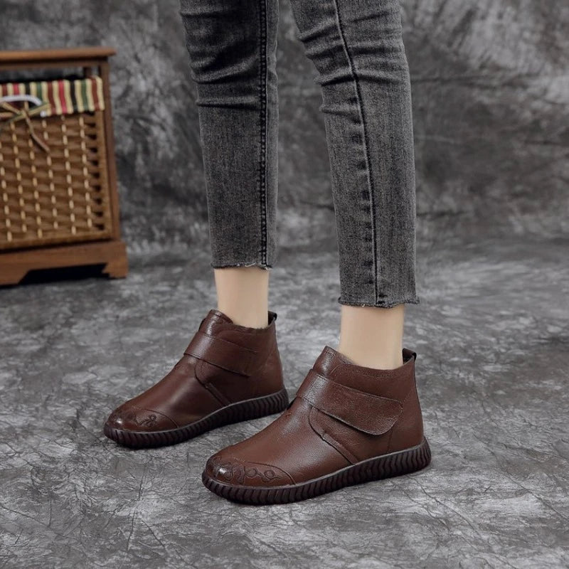Drune | Elegante Fleece Stiefel