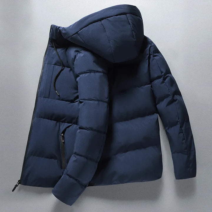 Drune | Gepolsterte Winterjacke mit Kapuze Polyester Warm und Funktional