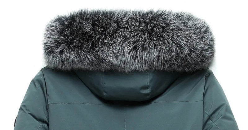 Drune | Lange Winterjacke