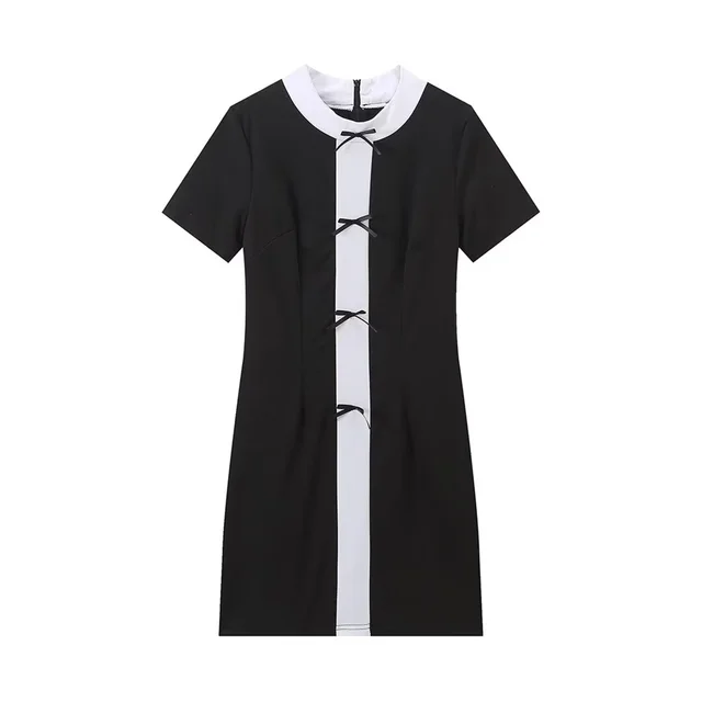 Drune - mit Schleifendetail - Polyester - Sommer