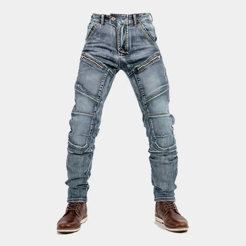 Drune | Herren Motorradhose Mit Reißverschluss