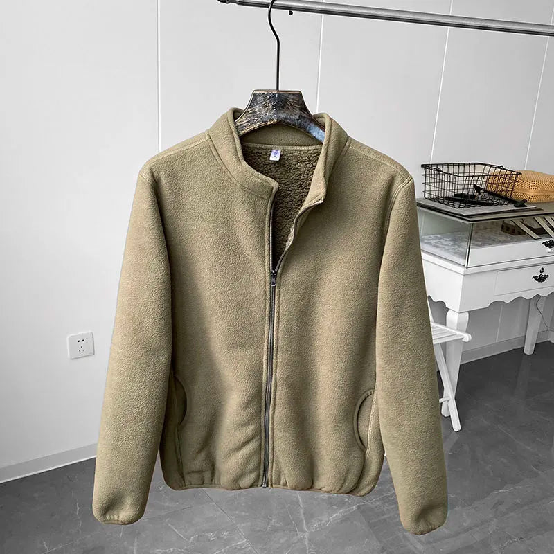 Drune | Fleecejacke mit Stehkragen