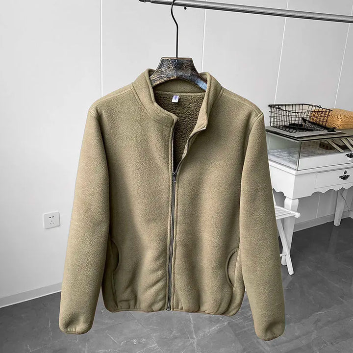 Drune | Fleecejacke mit Stehkragen
