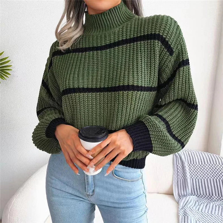 Drune | Moderner Couture Rollkragenpullover mit Feinstrick