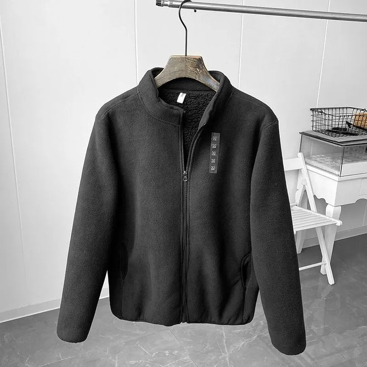 Drune | Fleecejacke mit Stehkragen