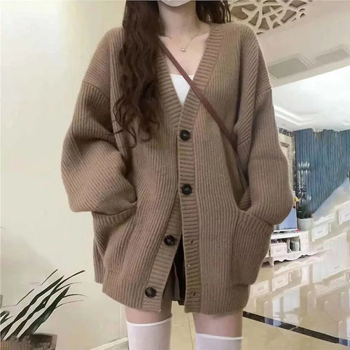 Drune | Cardigan - Oversize & Mit Taschen