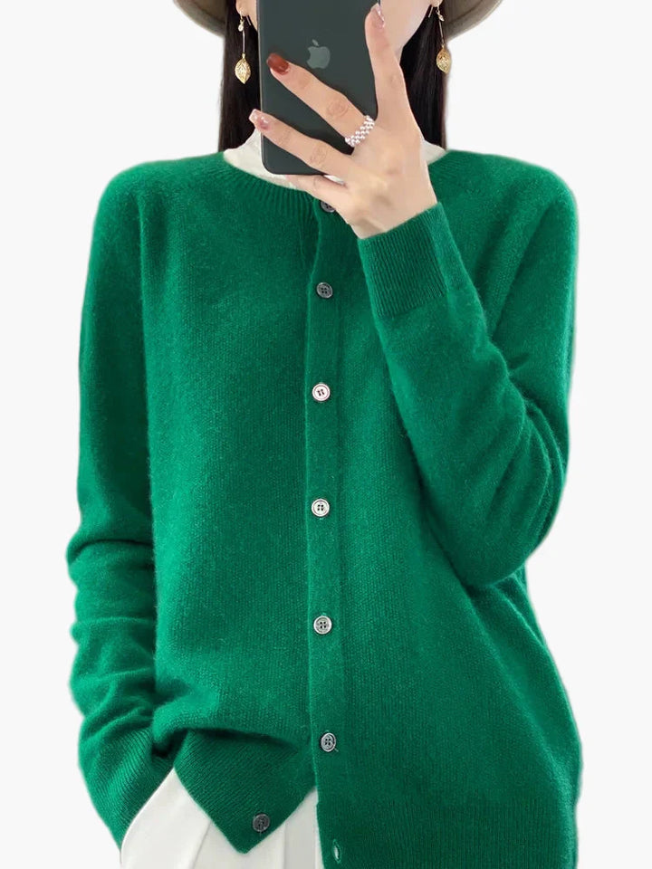 Drune | Klassische Strickjacke Cardigan - Eleganter Alltags-Style für Büro & Freizeit