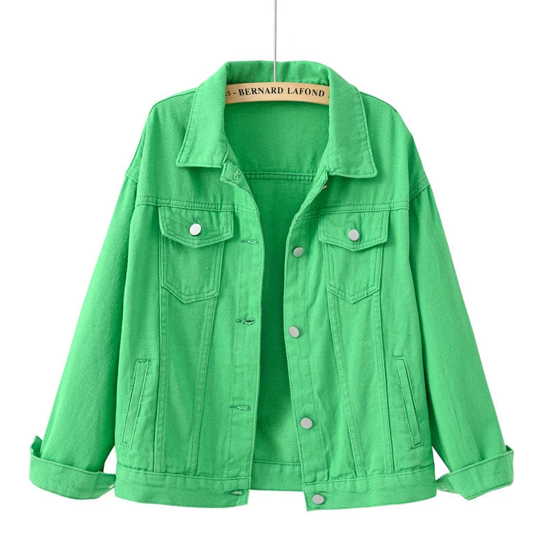 Drune | Klassische Damen-Denimjacke Viele Farben