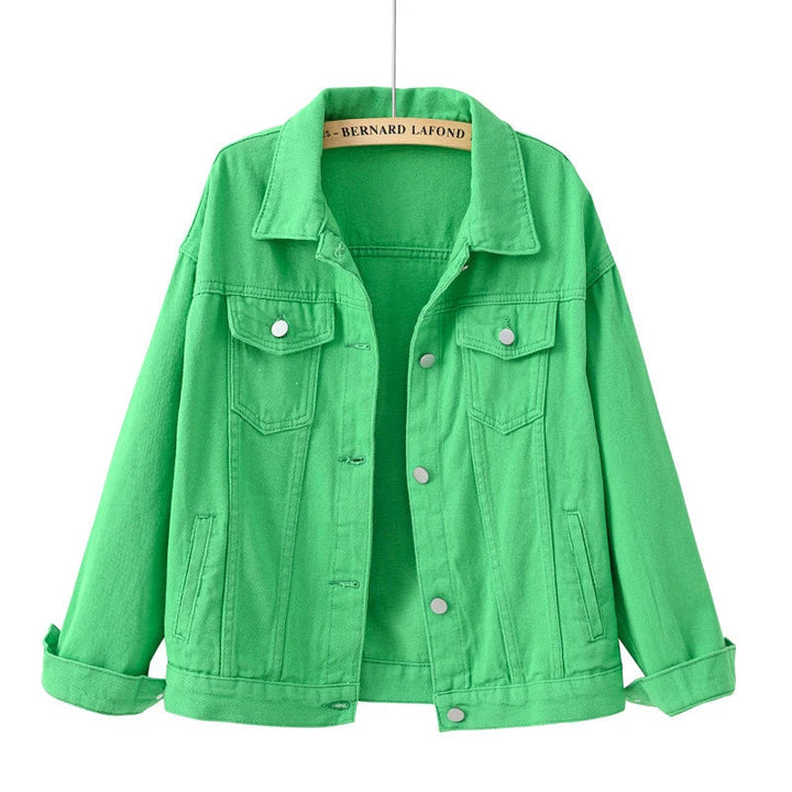 Drune | Klassische Damen-Denimjacke Viele Farben