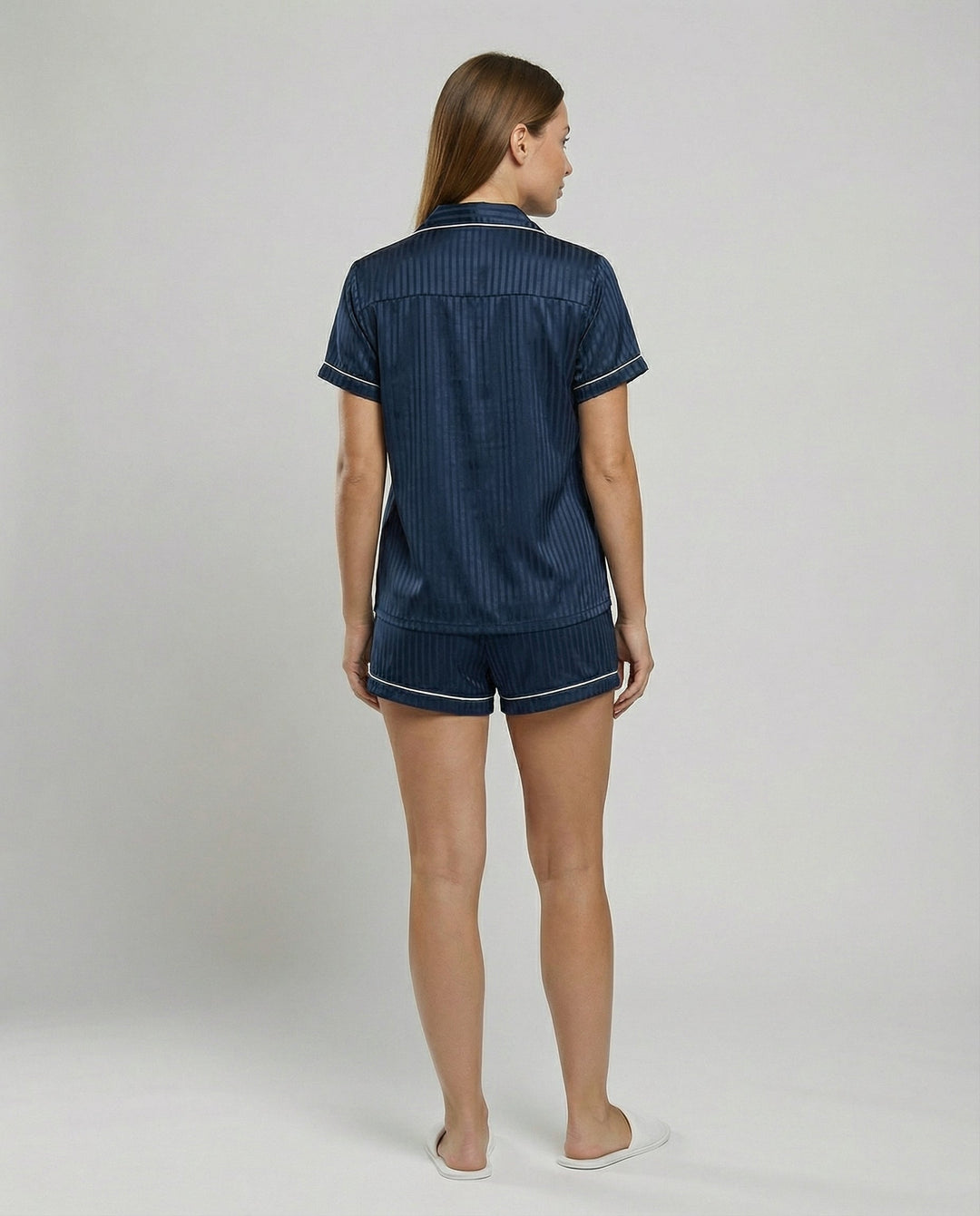 Satin Komfort Pyjama Set Damen | Drune