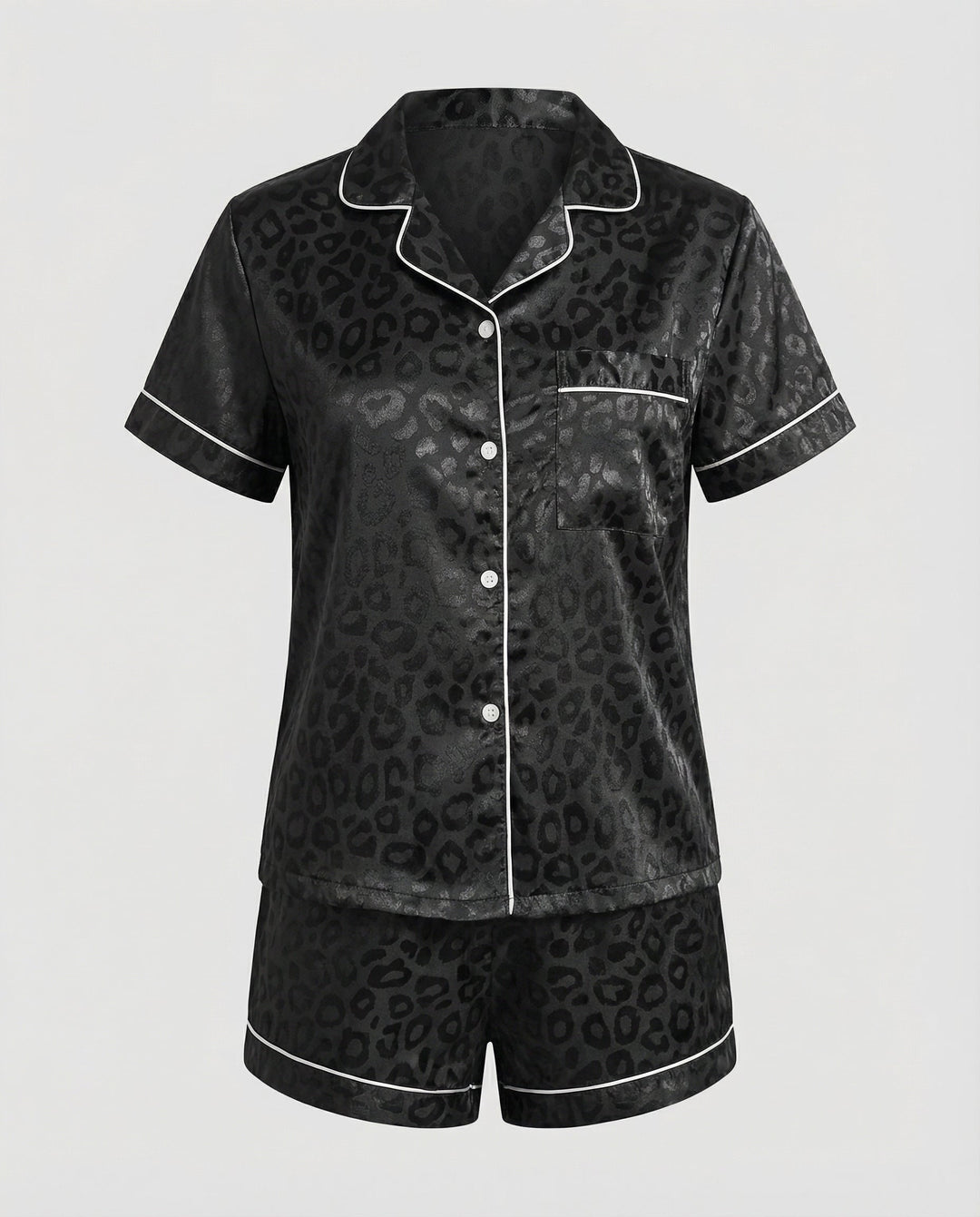Satin Komfort Pyjama Set Damen | Drune