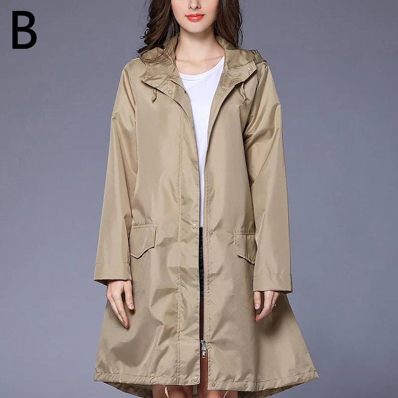 Drune | Elegante Damen Regenjacke