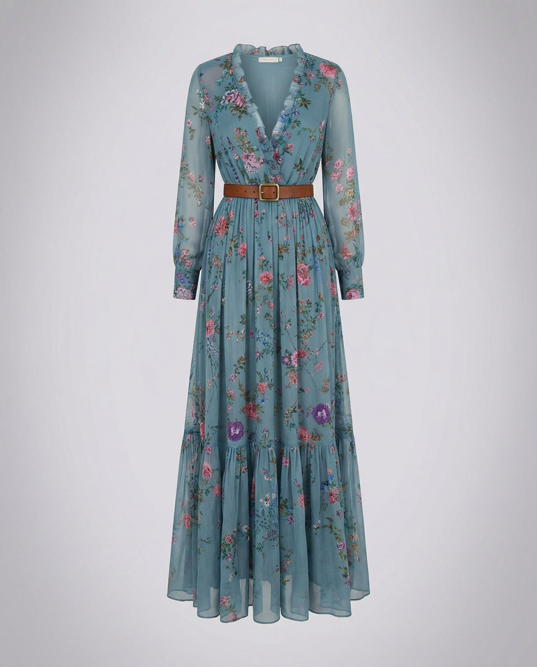 Boho Maxikleid mit V-Ausschnitt | Drune