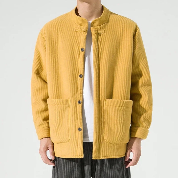 Drune | Leichtes Cordjacke für Herren mit großen Taschen