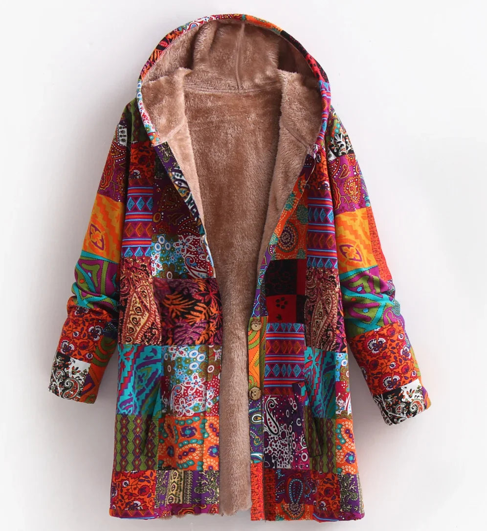 Drune | Fleecejacke Für Damen - Mit Kapuze
