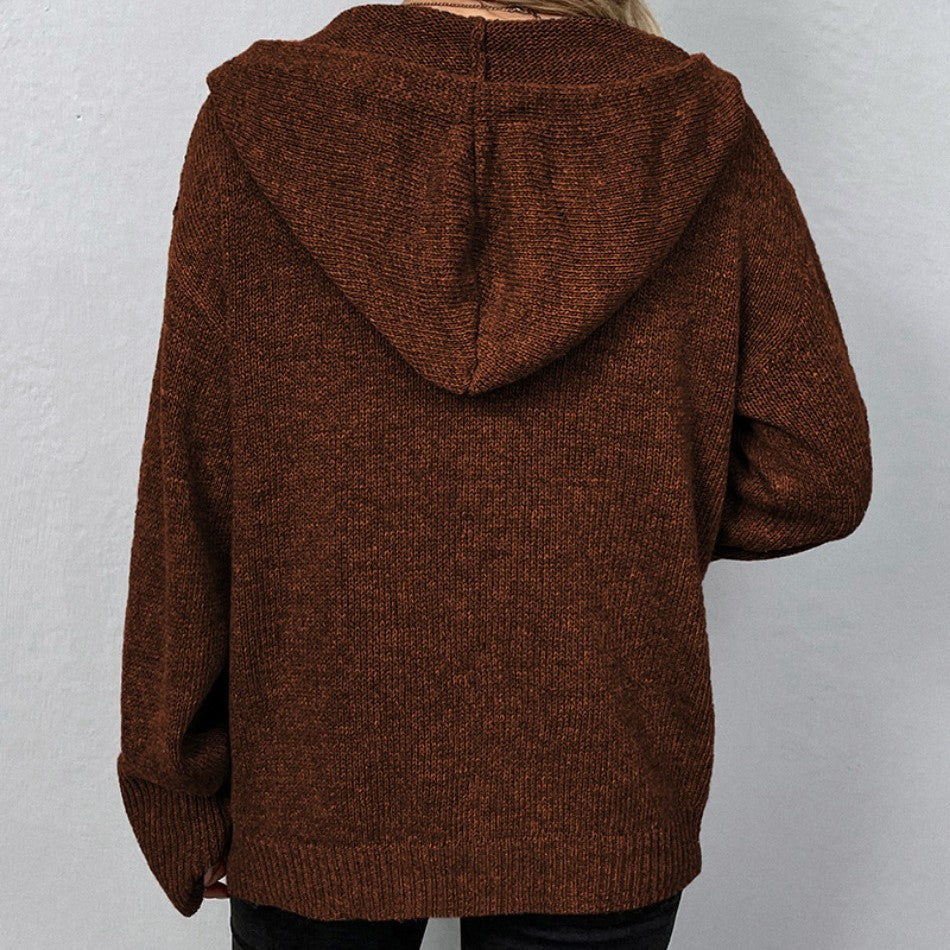 Drune |  Damen Strickjacke - Lässig - Vielseitiges Design - Winter