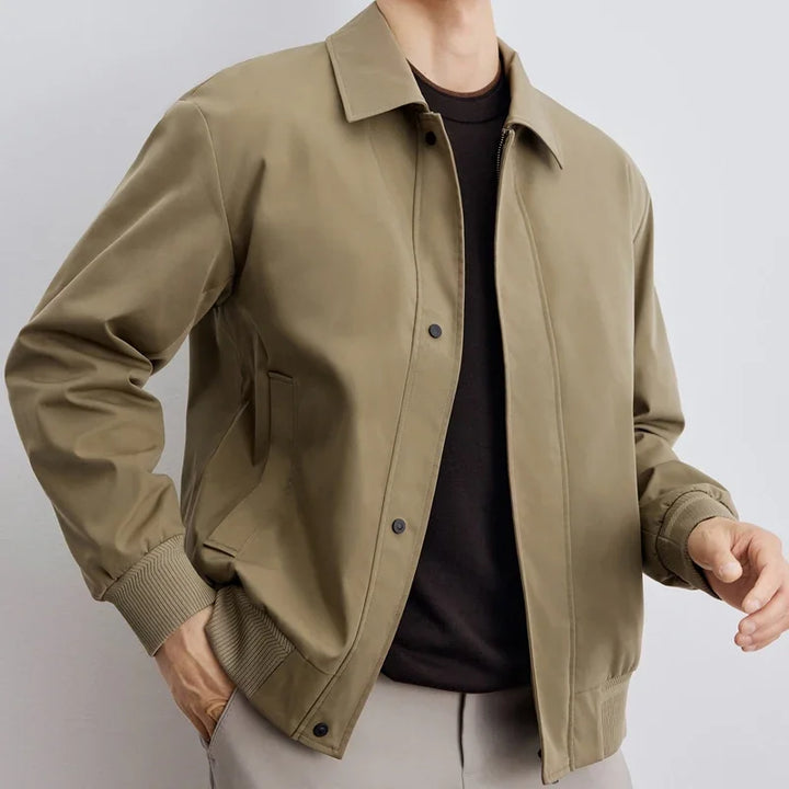 Drune | Herren-Blousonjacke Mit Reißverschluss Und Klassischem Kragen