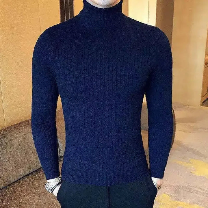 Drune | Vintage-Rollkragenpullover aus Strick