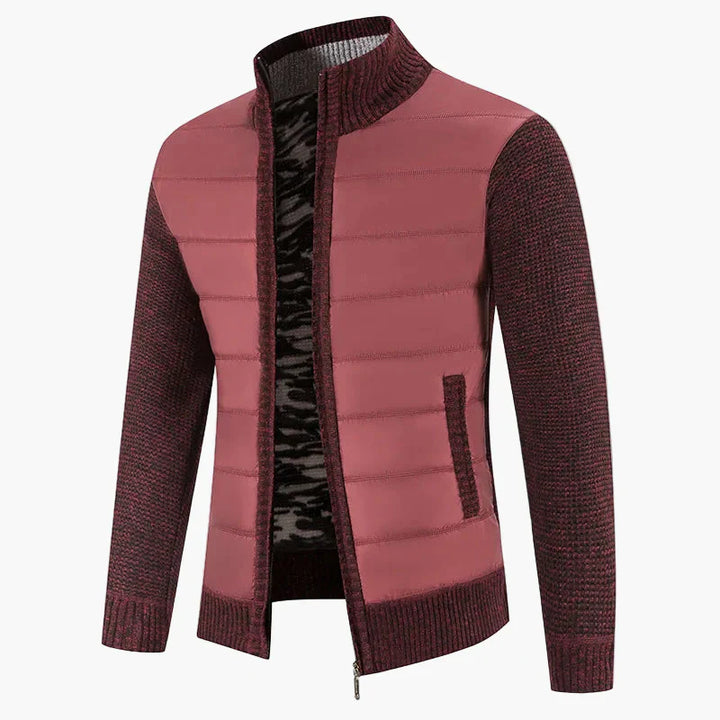 Drune | Stepp-Strickjacke mit Reißverschluss - Lässiger Urban Style für Alltag und Freizeit
