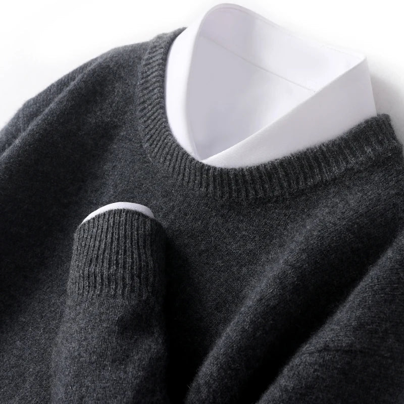 Drune | Freizeitpullover mit O-Ausschnitt