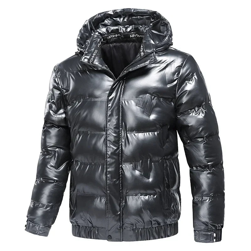 Drune | Daunenjacke Mit Kapuze Für Herren