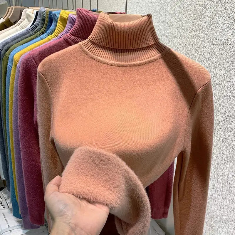 Drune | Rollkragenpullover Modisch Warm Herbst Winter Elegant