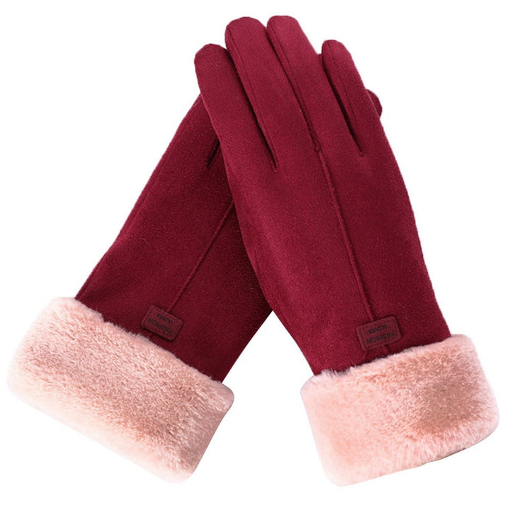 Drune - Schicke und Stilvolle Winter Furry Handschuhe für Frauen