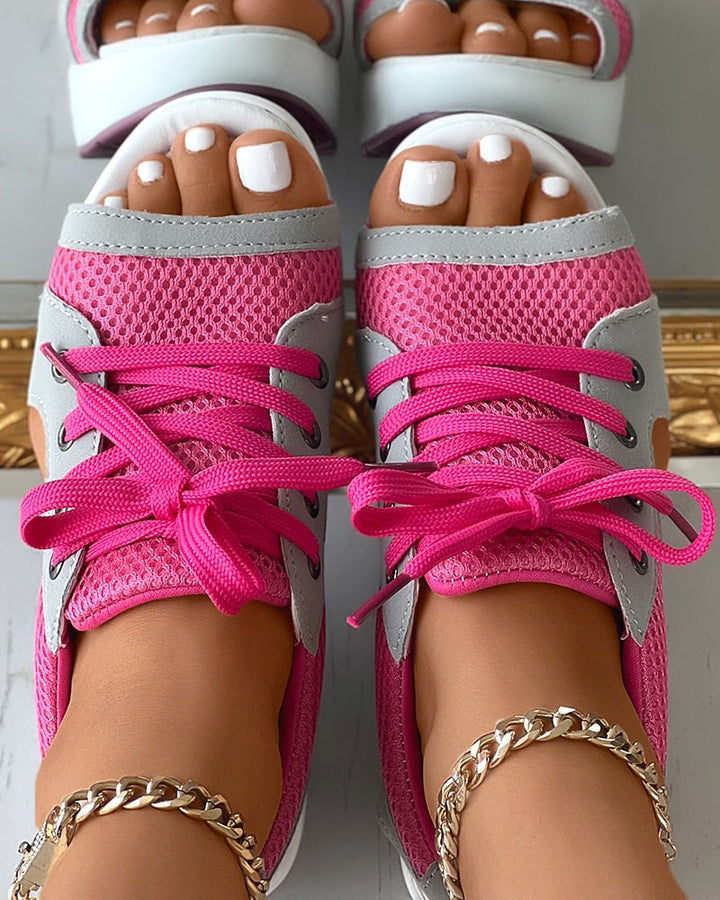 Drune Trendkick: Atmungsaktive Sneaker-Sandalen