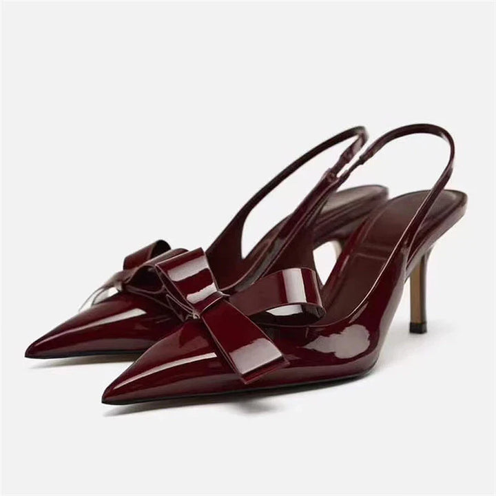 Drune | Elegante High Heels Pumps Mit Schleife