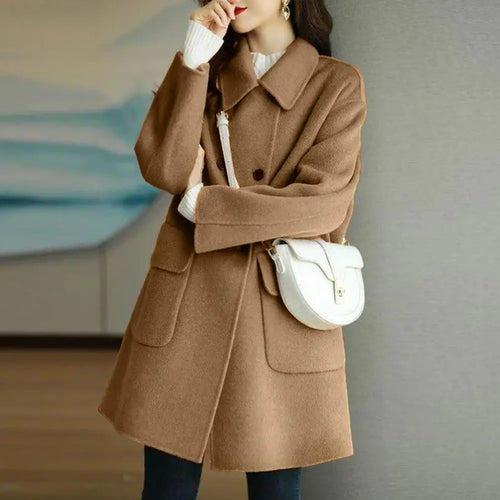 Drune | Eleganter Wollmantel für Damen
