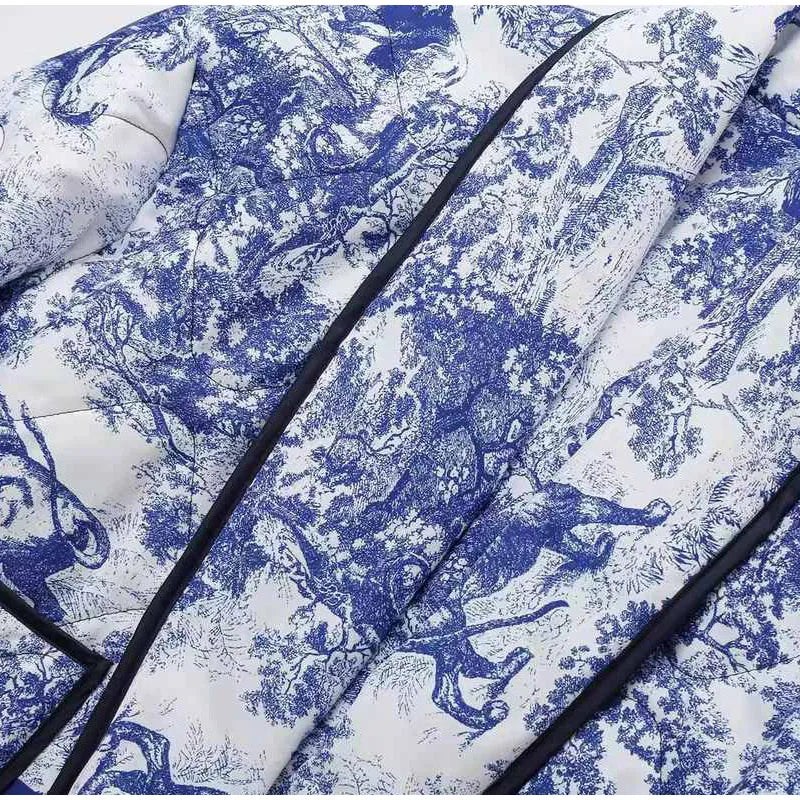 Drune | Elegante Blumengemusterte Jacke