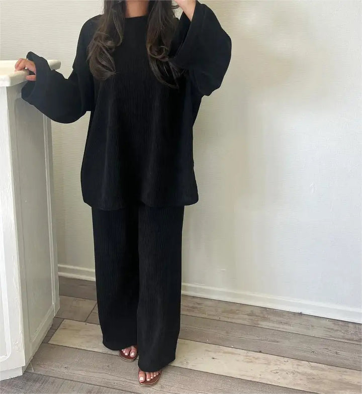 Drune | Komfort: Damen Corduroy Zweiteiler