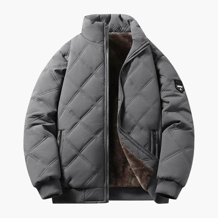 Drune | Winter Steppjacke mit Fleecefutter - Modische Outdoor Übergangsjacke für Alltag und Freizeit