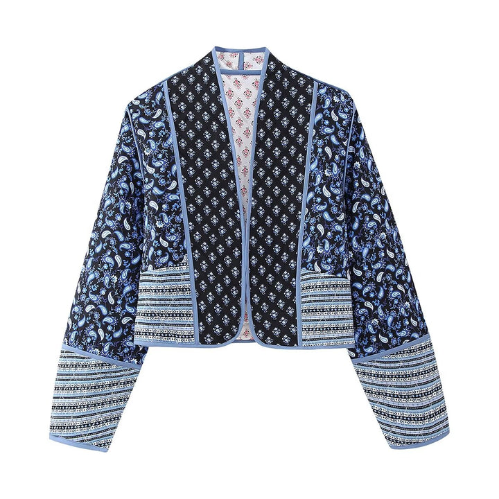 Drune | Damenjacke mit Blumenmuster