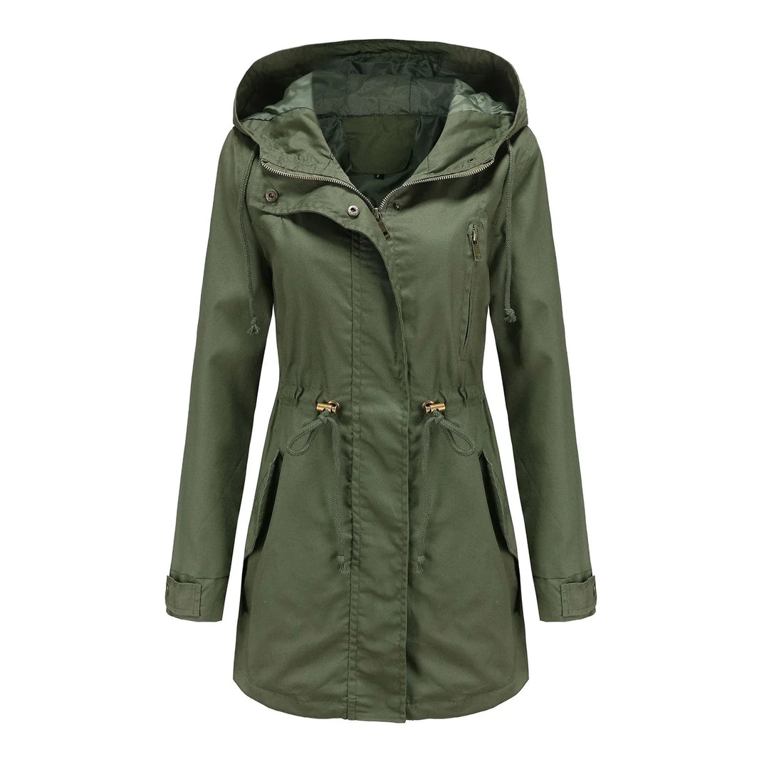Drune | Lange & Wasserfeste Regenjacke