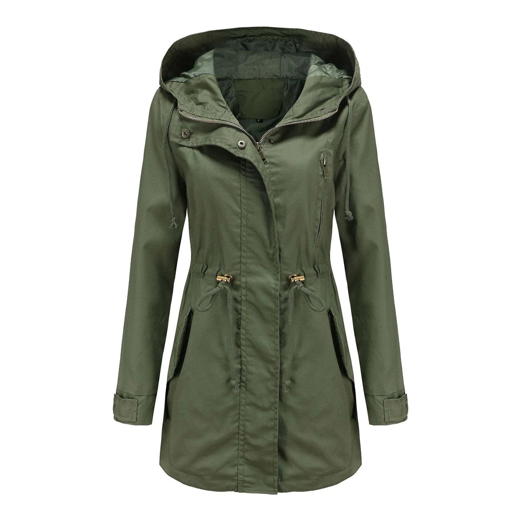 Drune Elegante Wasserdichte Outdoor Regenjacke Für Damen | Perfekt Für Outdoor-Aktivitäten