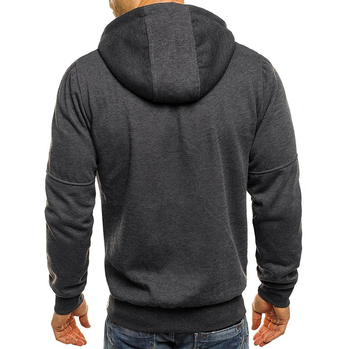 Drune | Herren Kapuzenpullover mit Reißverschluss