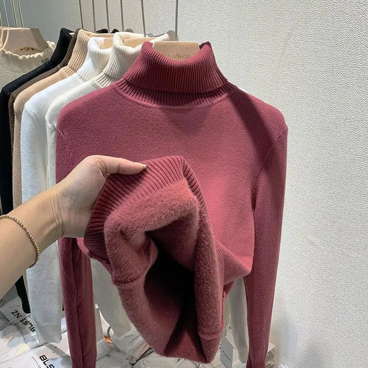 Drune | Rollkragenpullover Modisch Warm Herbst Winter Elegant