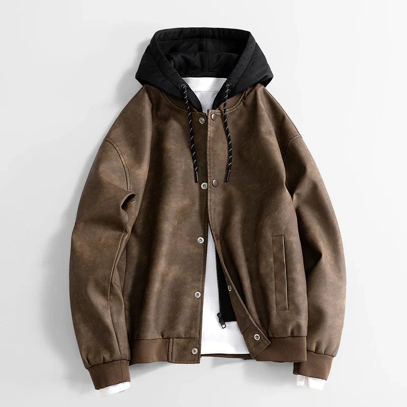 Drune | Veganes lässiges Herrenjacke mit Kapuze