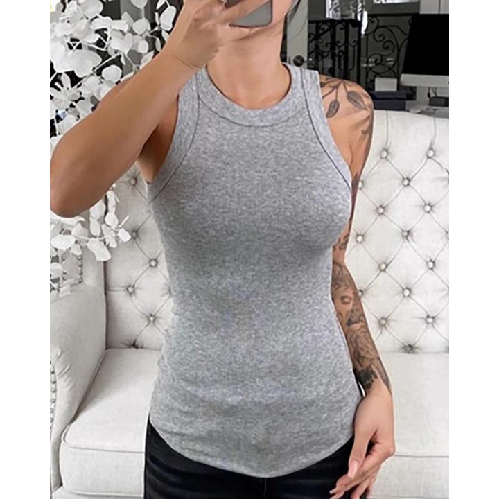 Drune Klassisches Körpergefühl | Damen Ripp-Tanktop