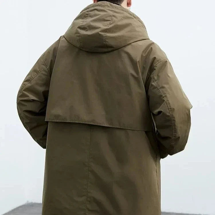 Drune | Lange Regenjacke - Perfekt für Outdoor & Alltag