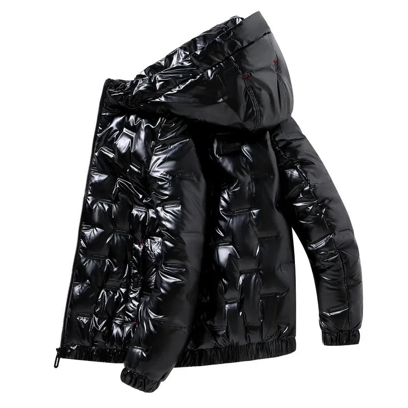 Drune | Herren Winterjacke mit Kapuze