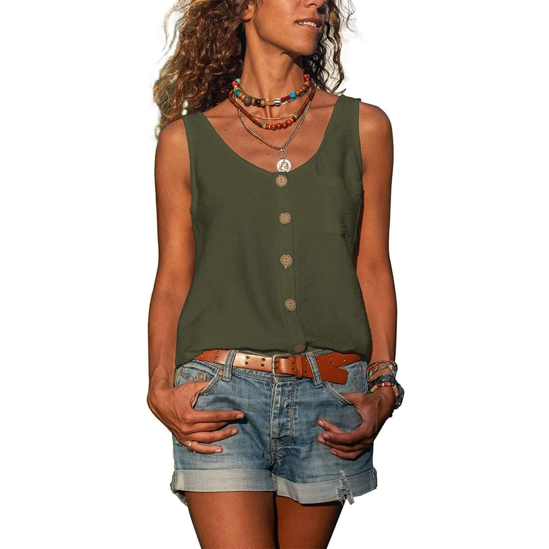 Drune | Modisch Elegantes Damen Tanktop