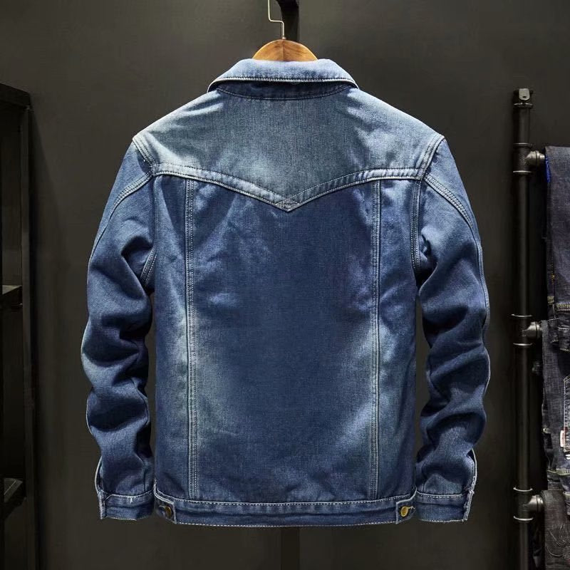 Drune | Winter Herren Denim Jacke