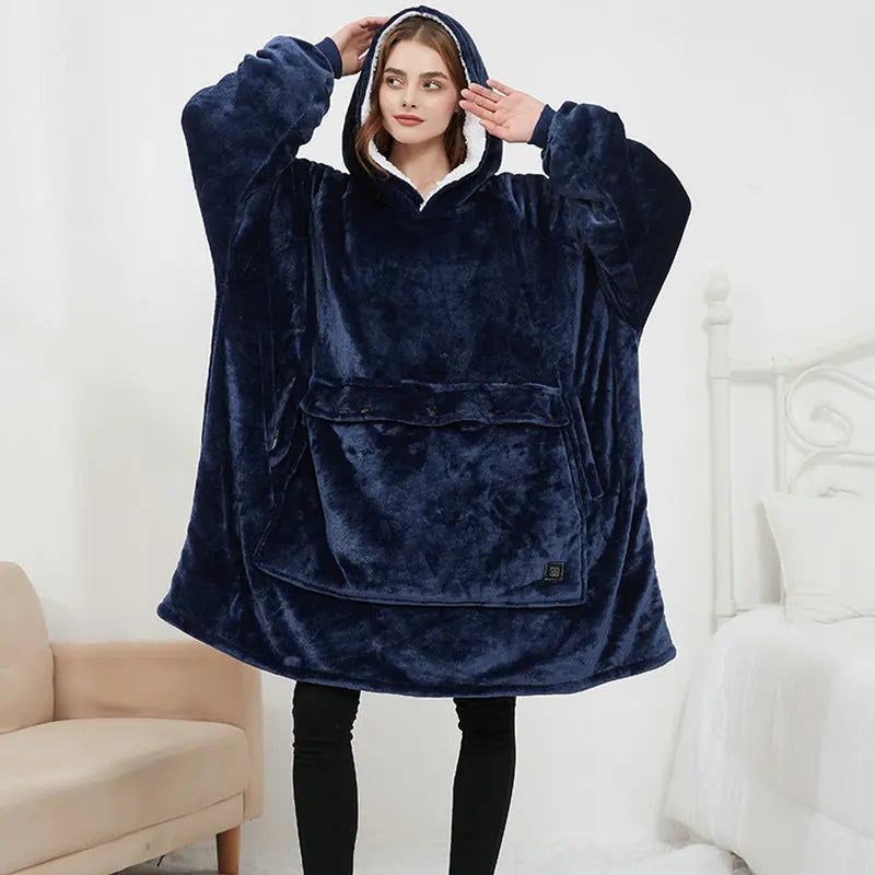 Drune | Bequemer Heizwolle Hoodie für Herren