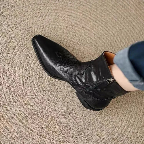 Drune | Damen Tapered Boots