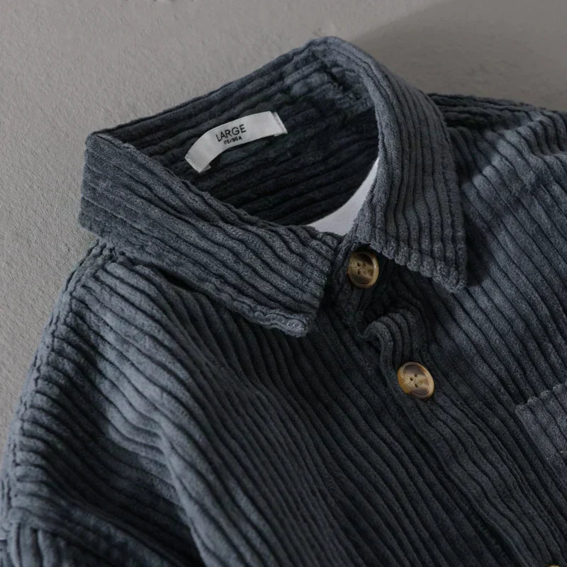 Drune | Lässige Cordjacke Für Herren