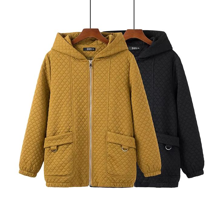 Drune | Gepolsterte Steppjacke mit Kapuze