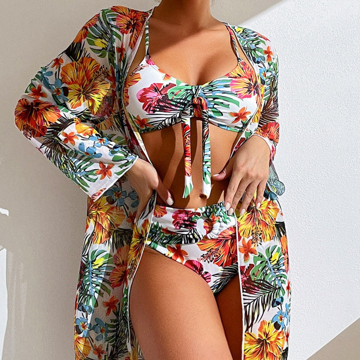Drune | Bikini mit Blumenmuster